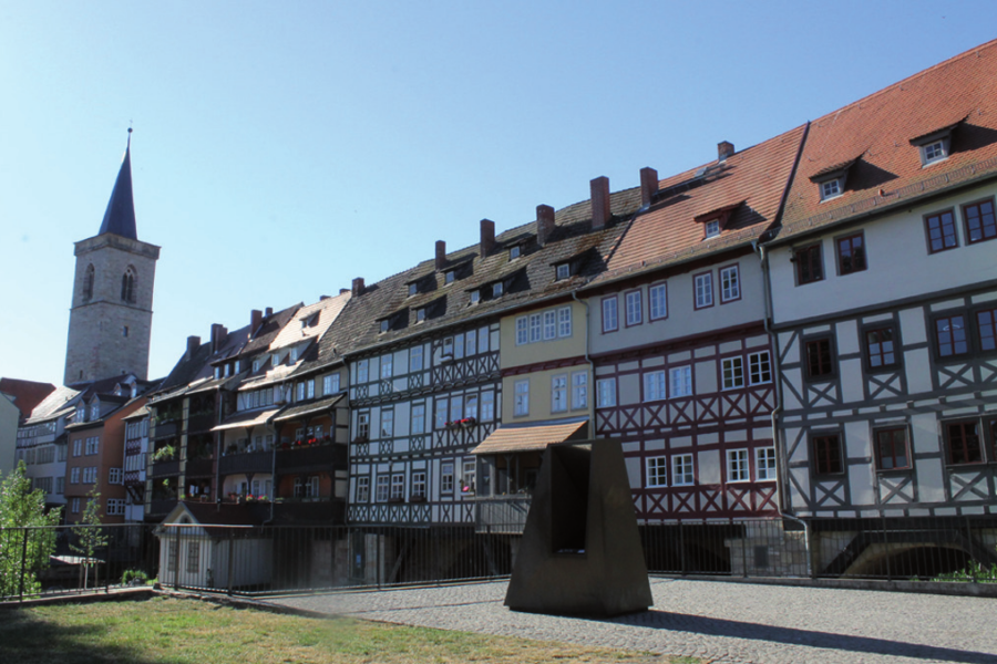 Via Regia Begegnungsorte Thüringen Krämerbrücke Erfurt